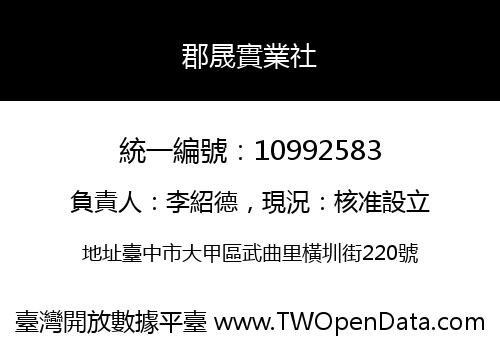 郡晟實業社