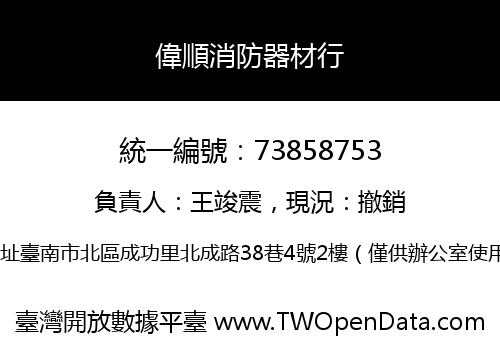 偉順消防器材行