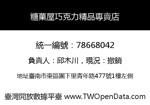 糖菓屋巧克力精品專賣店