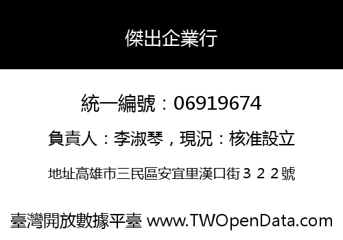 傑出企業行