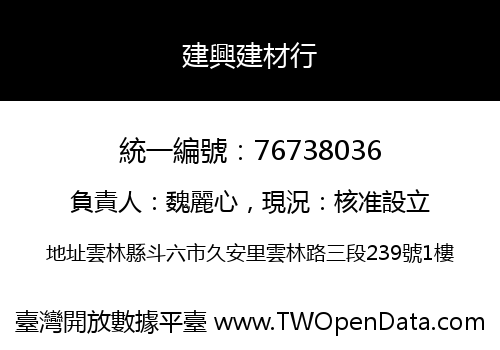 建興建材行