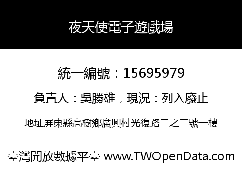夜天使電子遊戲場