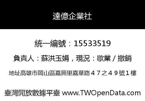 達億企業社