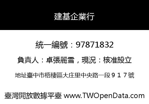 建基企業行
