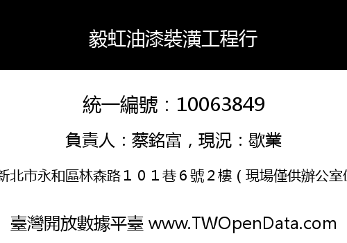 毅虹油漆裝潢工程行