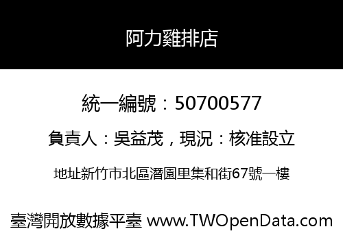 阿力雞排店