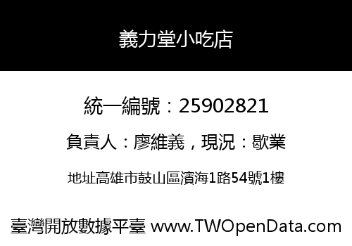 義力堂小吃店