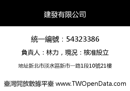 建發有限公司