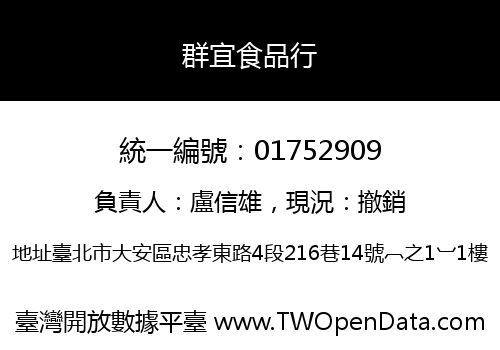 群宜食品行