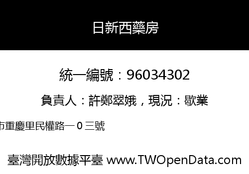日新西藥房
