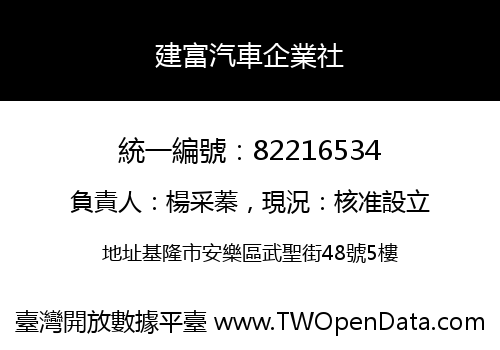 建富汽車企業社