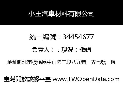小王汽車材料有限公司