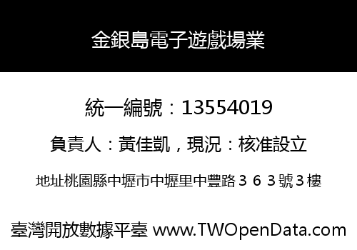 金銀島電子遊戲場業