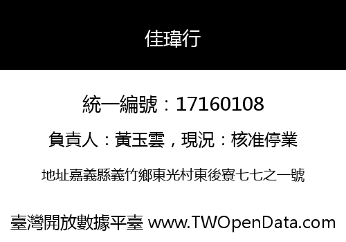 佳瑋行