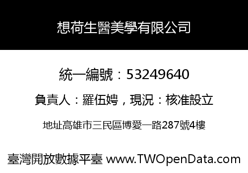 想荷生醫美學有限公司