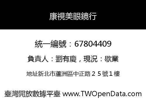 康視美眼鏡行