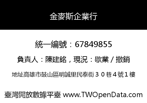 金麥斯企業行
