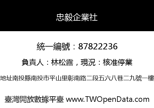 忠毅企業社