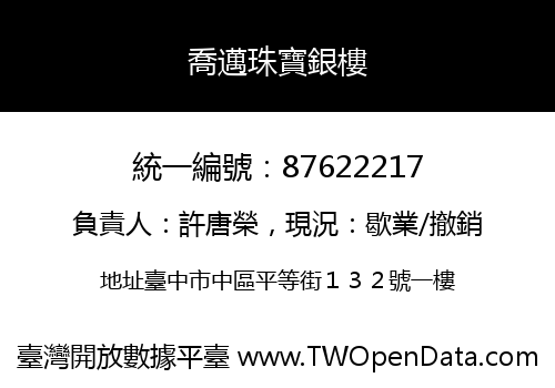 喬邁珠寶銀樓