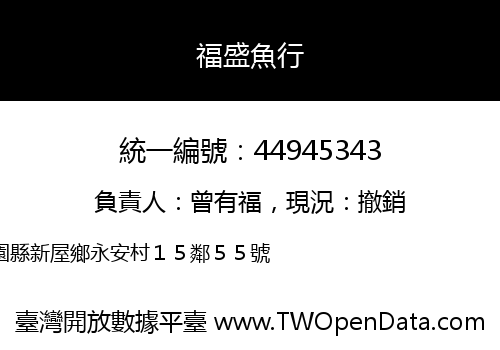 福盛魚行