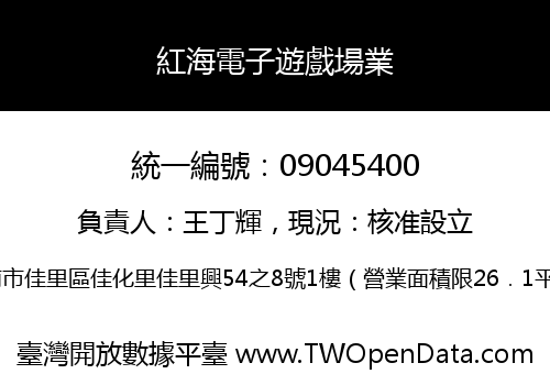 紅海電子遊戲場業
