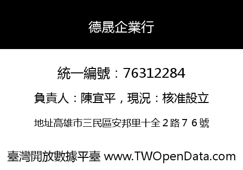 德晟企業行