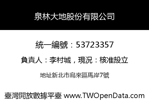 泉林大地股份有限公司