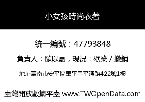 小女孩時尚衣著