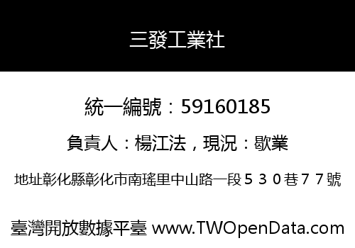 三發工業社
