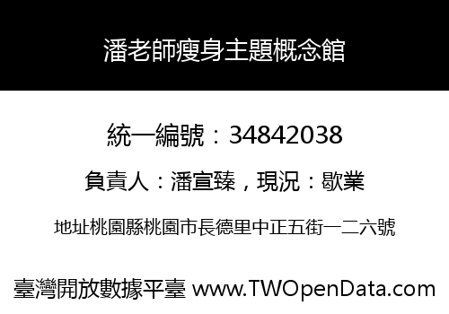 潘老師瘦身主題概念館