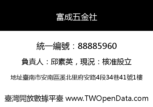 富成五金社