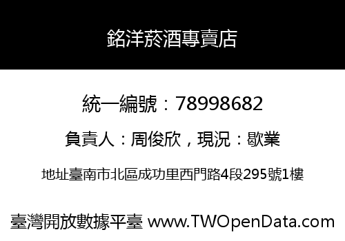 銘洋菸酒專賣店