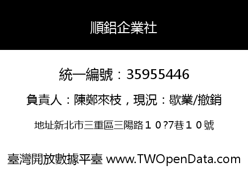順鋁企業社
