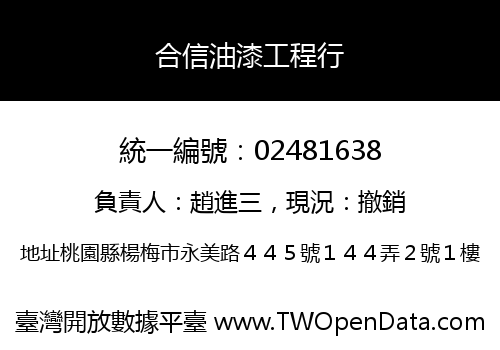 合信油漆工程行