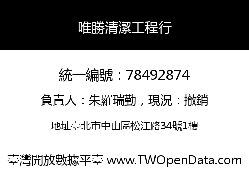 唯勝清潔工程行