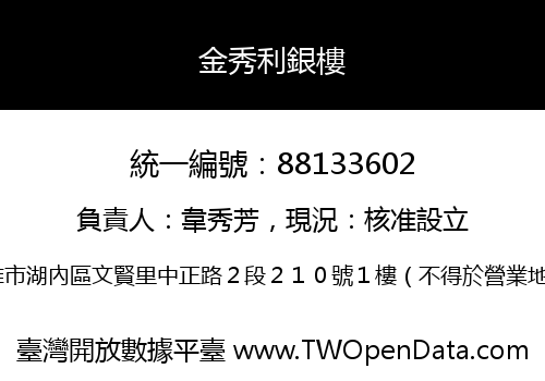 金秀利銀樓