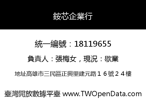 銨芯企業行