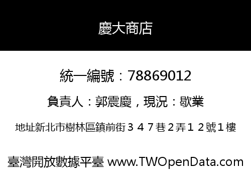慶大商店