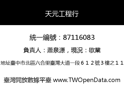 天元工程行