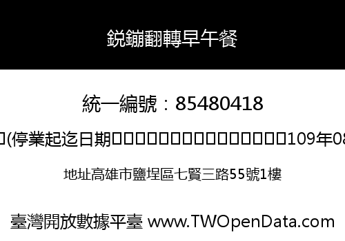 鋭鏰翻轉早午餐