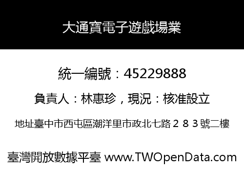 大通寶電子遊戲場業