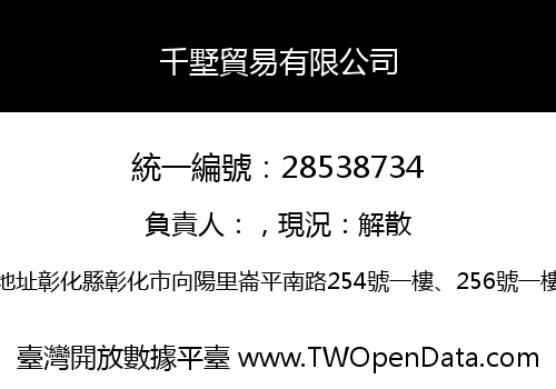 千墅貿易有限公司