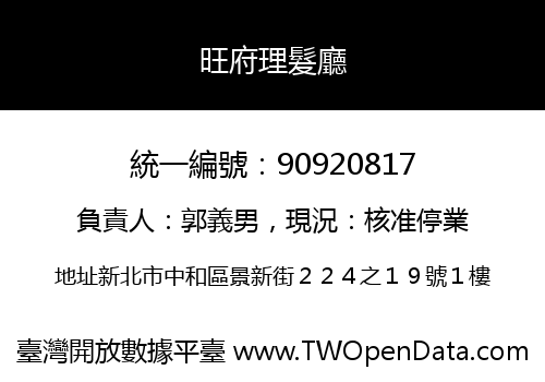 旺府理髮廳