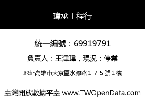 瑋承工程行