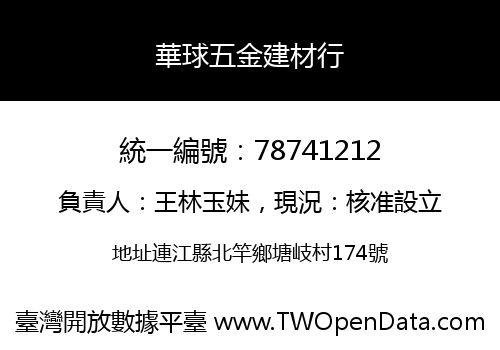 華球五金建材行
