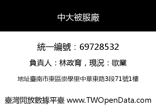 中大被服廠