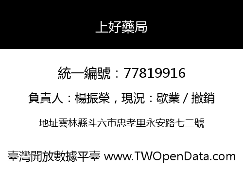 上好藥局