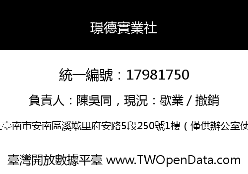 璟德實業社