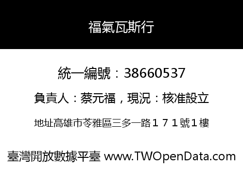 福氣瓦斯行