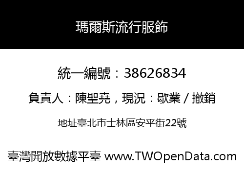 瑪爾斯流行服飾
